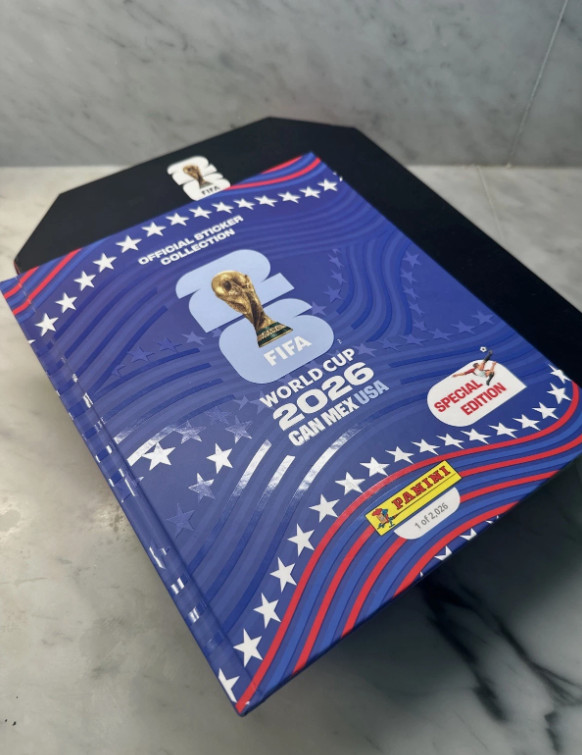 2026 Panini FIFA World Cup Hardcover Album USA 1 of 2026 Edition Limited
