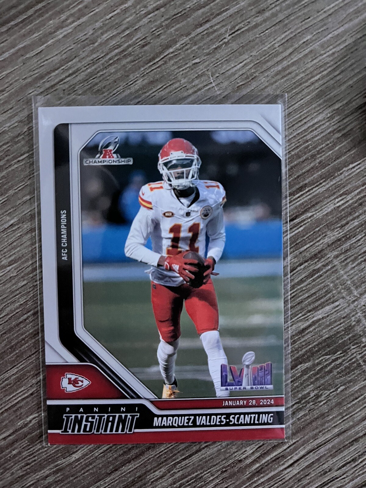 2023 PANINI INSTANT NFL CHIEFS SET #171 Marquez Valdes-Scantling SSP #/369