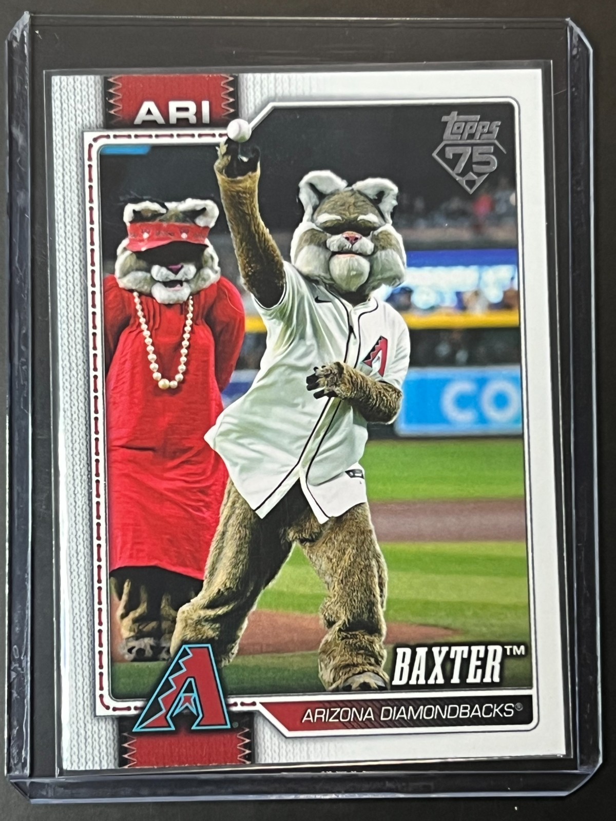 2026 Topps Series 1 #M-1 Baxter – Arizona Diamondbacks Mascot