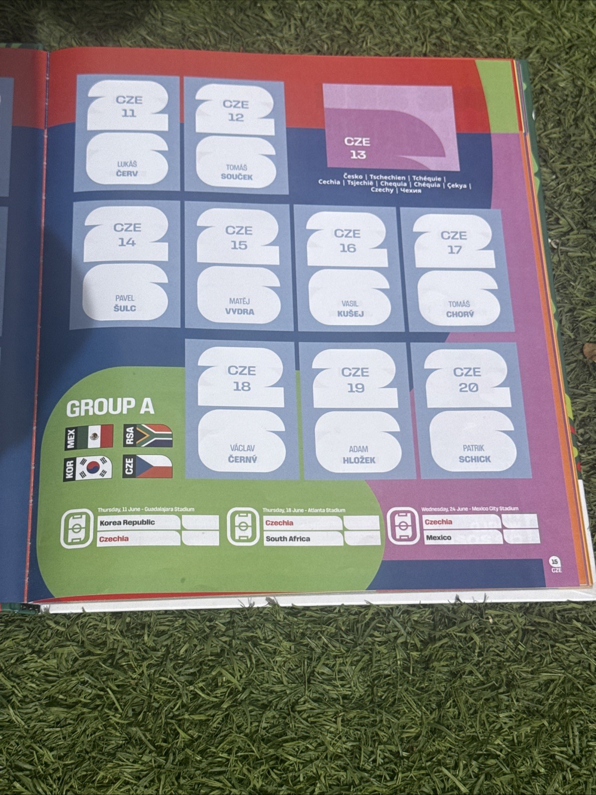 Panini FIFA World Cup 2026 Hard Cover Album Green MEXICO Version New Sealed
