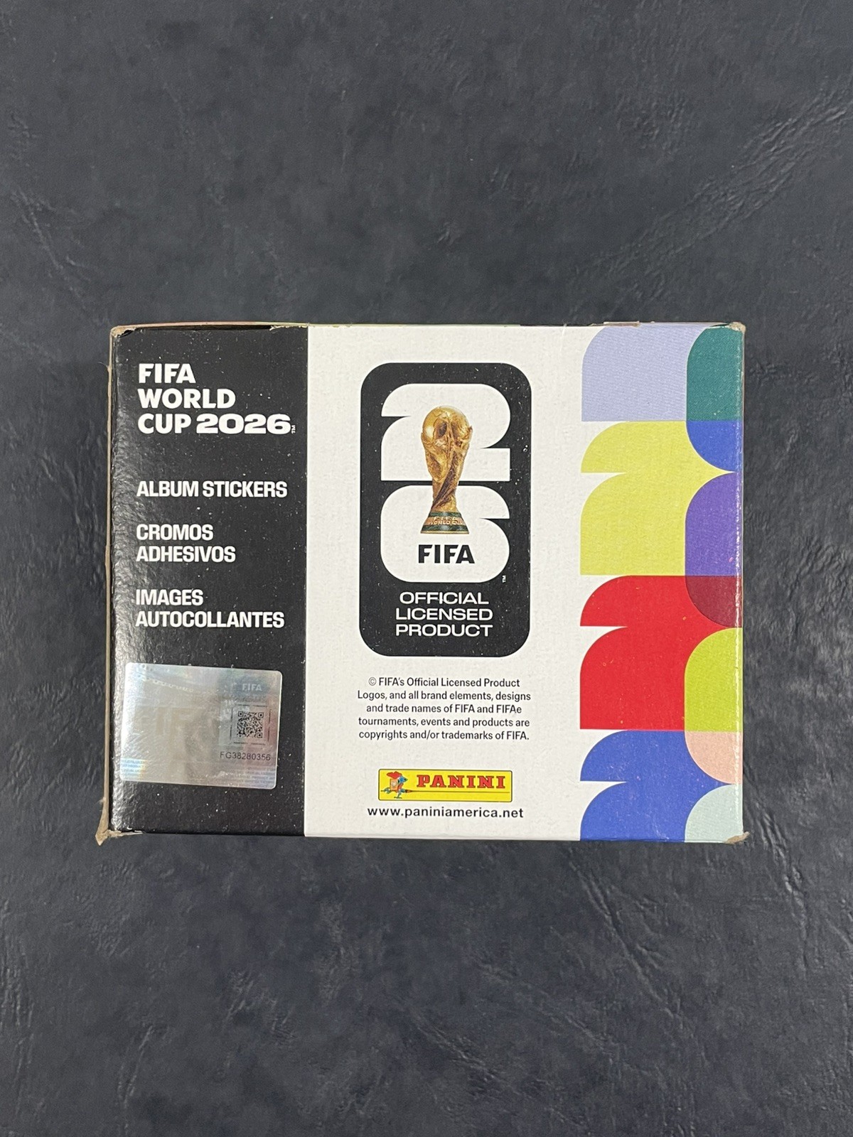 2026 Panini World Cup 25Ct. Sticker Pack Box | 175 Stickers | In Hand
