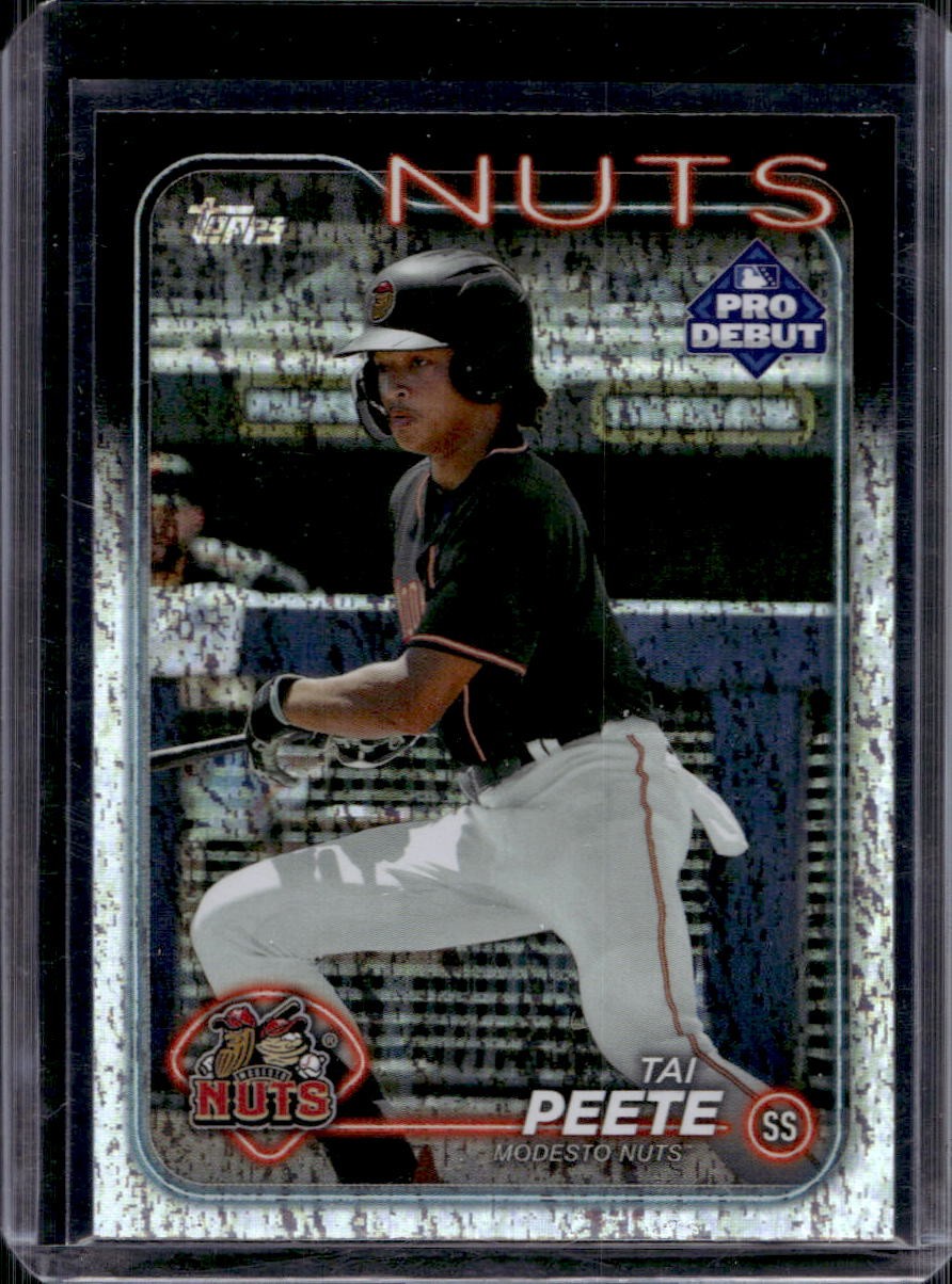 Tai Peete 2024 Topps Pro Debut #PD-107 Sparkle Foil /175