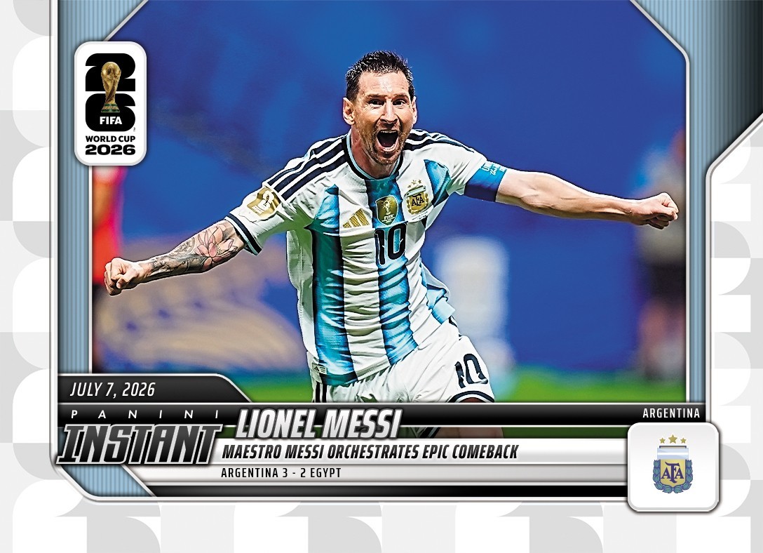 2026 Panini Instant FIFA World Cup #217 Lionel Messi Argentina PRESALE