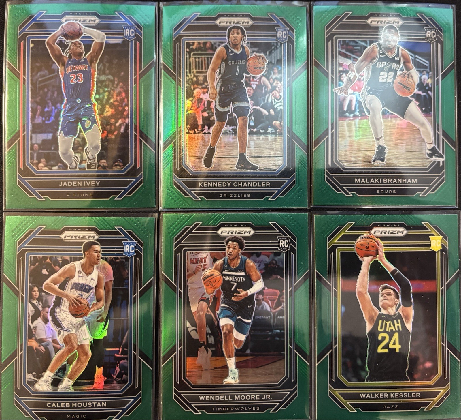 2022-23 Panini Prizm Basketball Green Prizm – You Pick