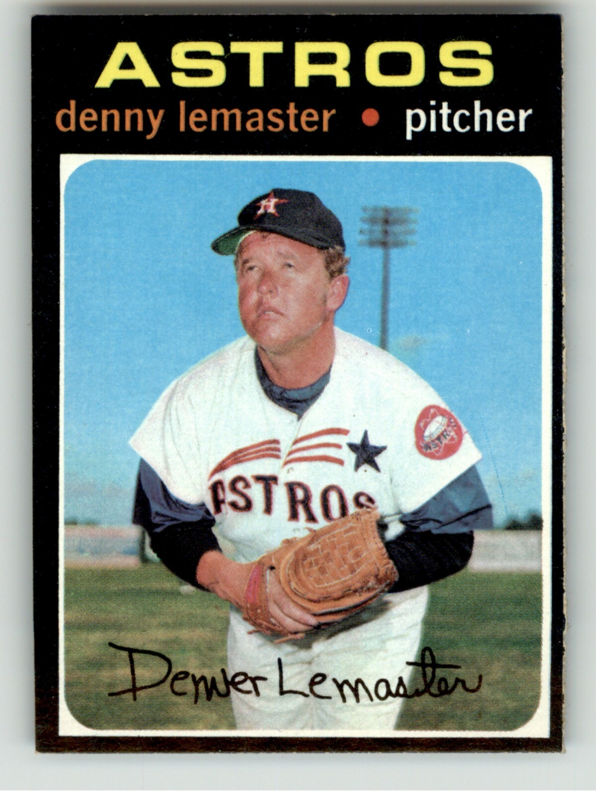 1971 TOPPS BASEBALL #586 TO #752 / SEE DROP DOWN MENU FOR CARD YOU WILL RECEIVE.