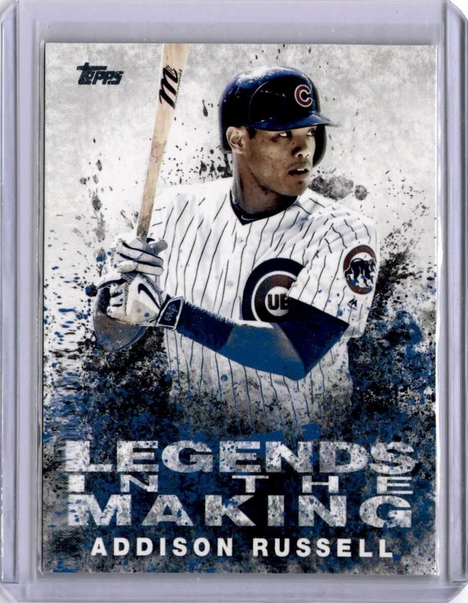 Addison Russell 2018 Topps Baseball Legends in the Making #LITM-6 Cubs