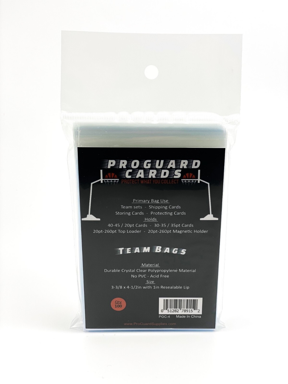 1000 Team Bags for Team Sets Top Loaders & Magnetic Mold Holders – 10pks