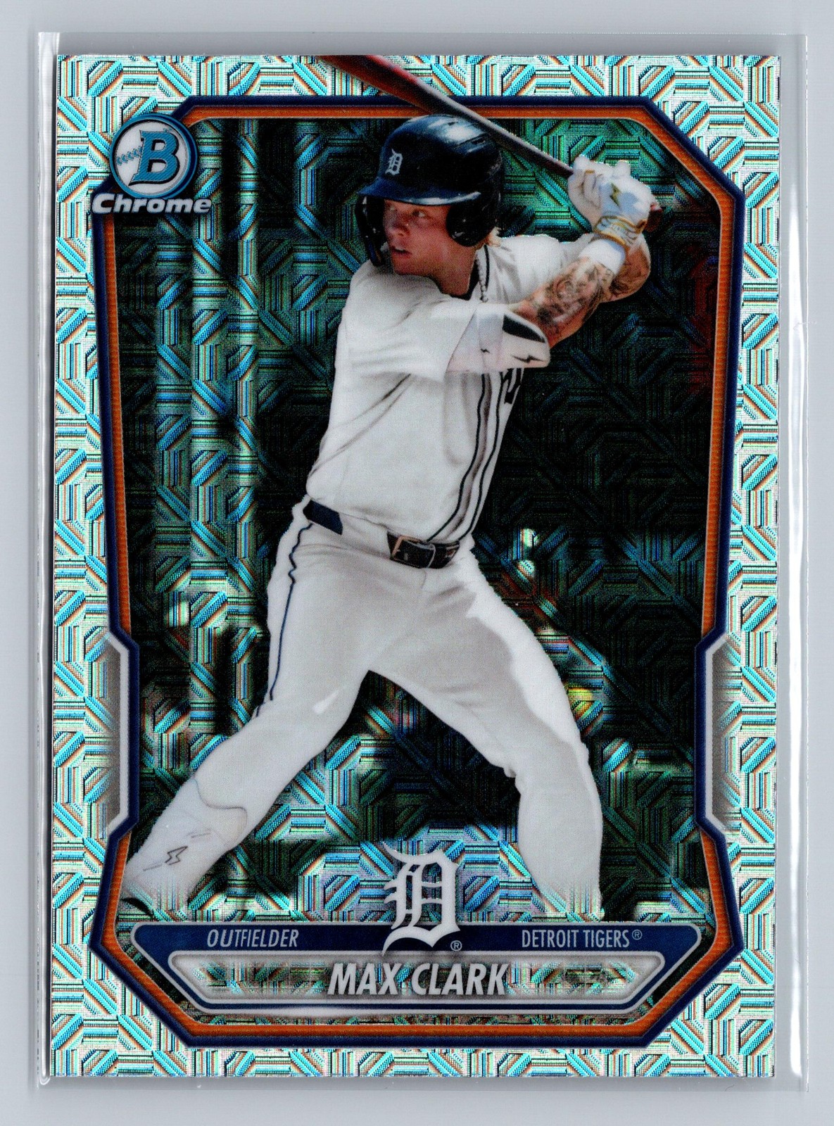 2026 Bowman #BCP-2 Max Clark Chrome Prospects Mojo Refractor