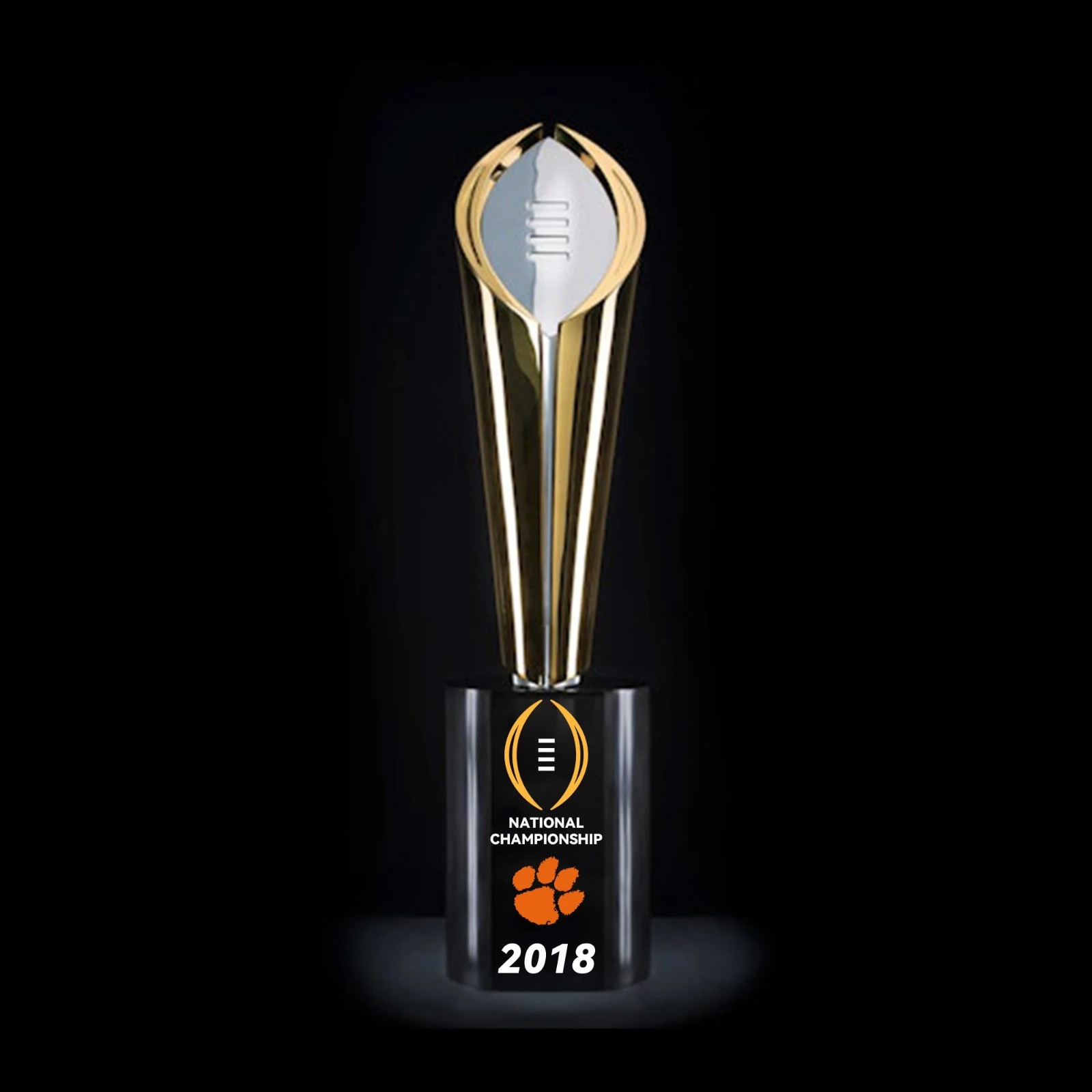 2018 Clemson Tigers CFP National Championship Trophy 33cm Resin Replica Trophy