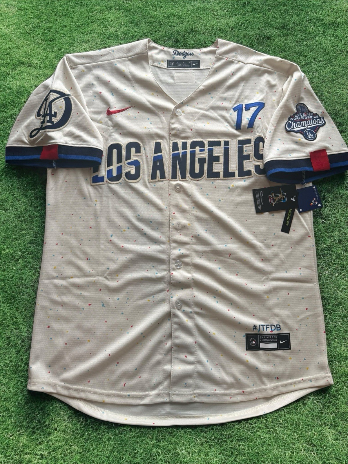 NEW Shohei Ohtani Dodgers 2025 World Series Jersey! SHIPS SAME DAY!
