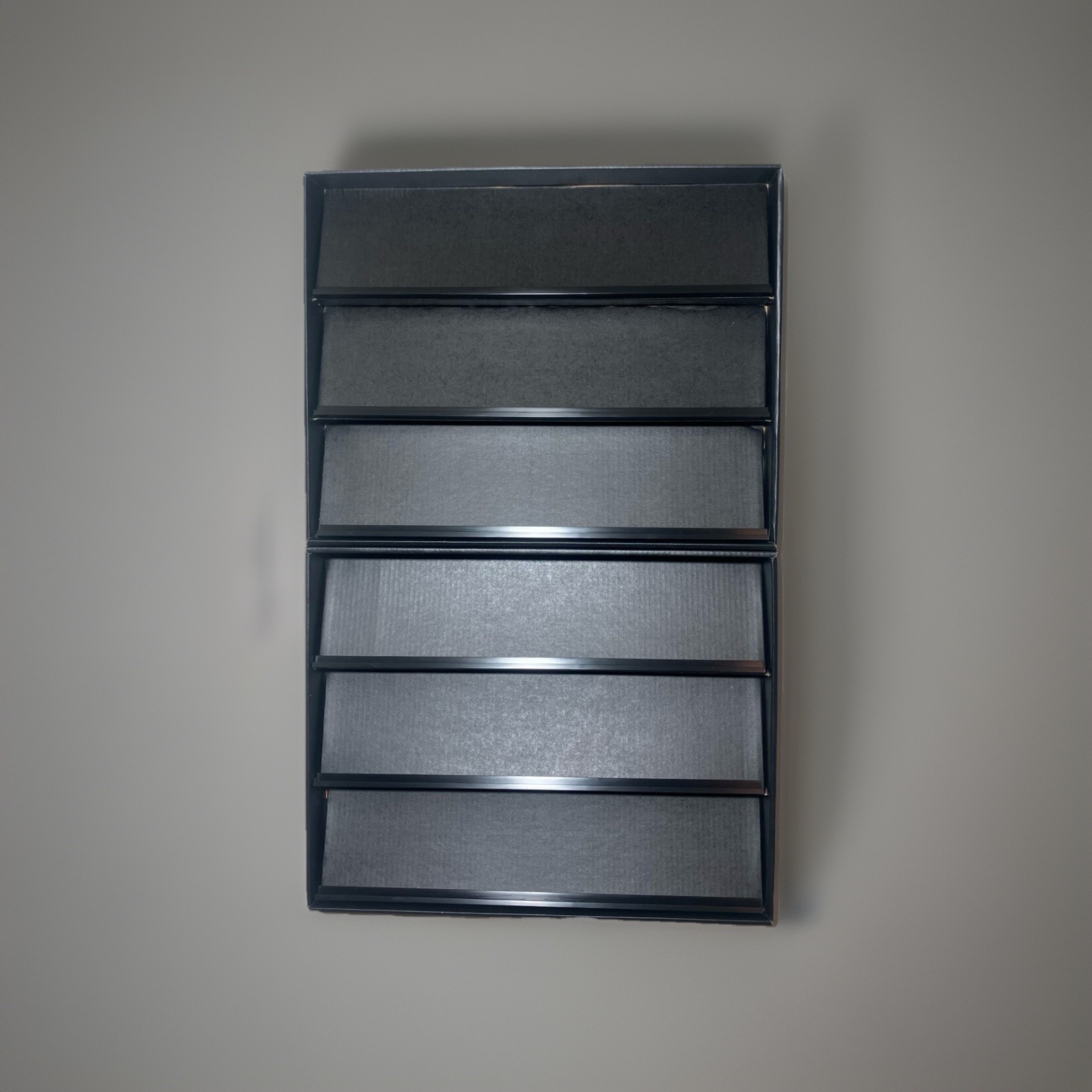 Sports Cards Display Stand Shelf economy corrugated cardboard with plastic rails