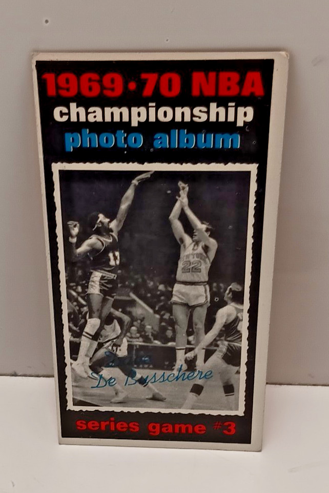 1970-71 Topps – 1969-70 NBA Championship Wilt Chamberlain, Dave DeBusschere #170