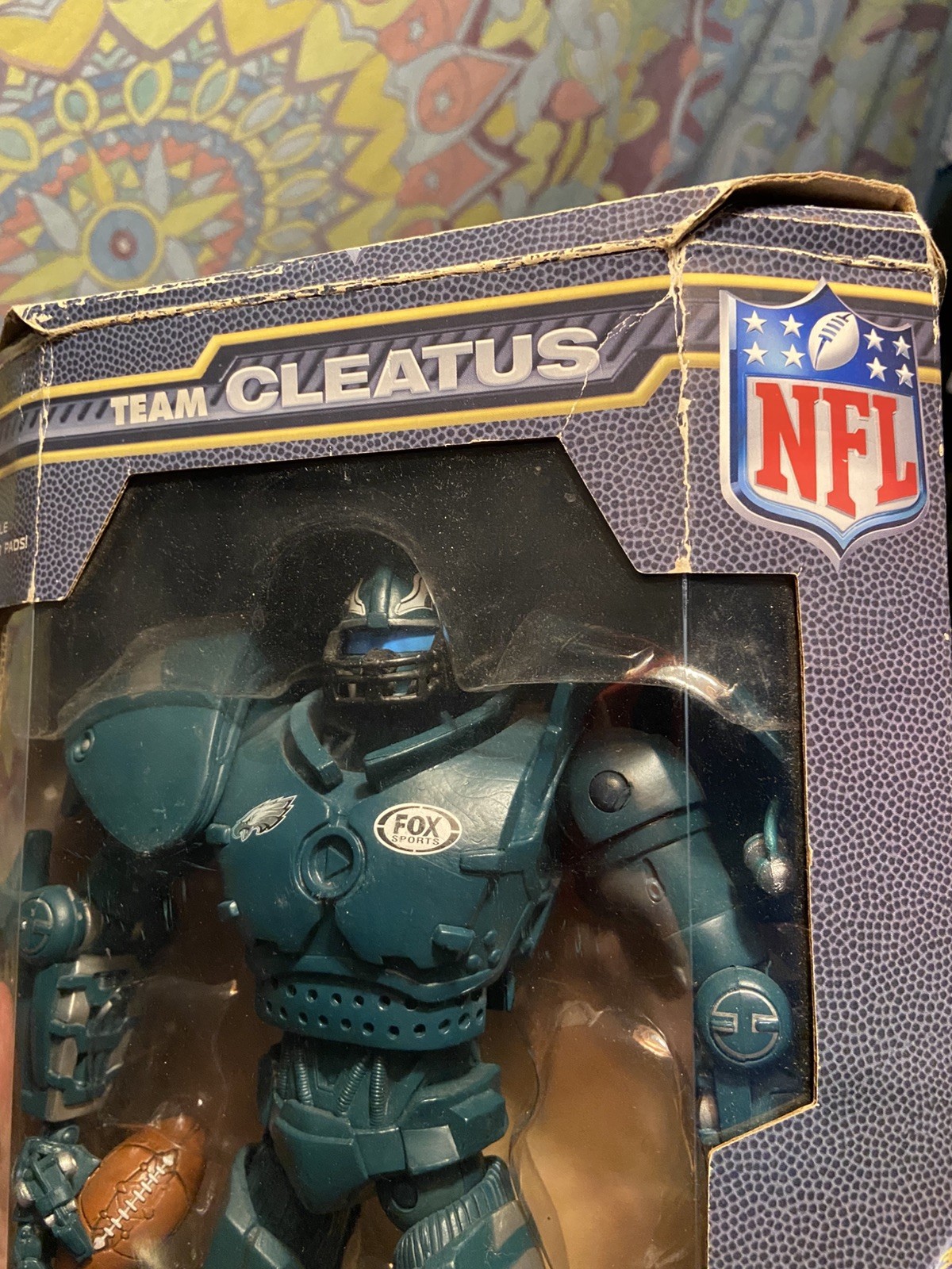 PHILADELPHIA EAGLES TEAM CLEATUS FOX SPORTS NFL ROBOT 10″ 2009 MINT VERY RARE