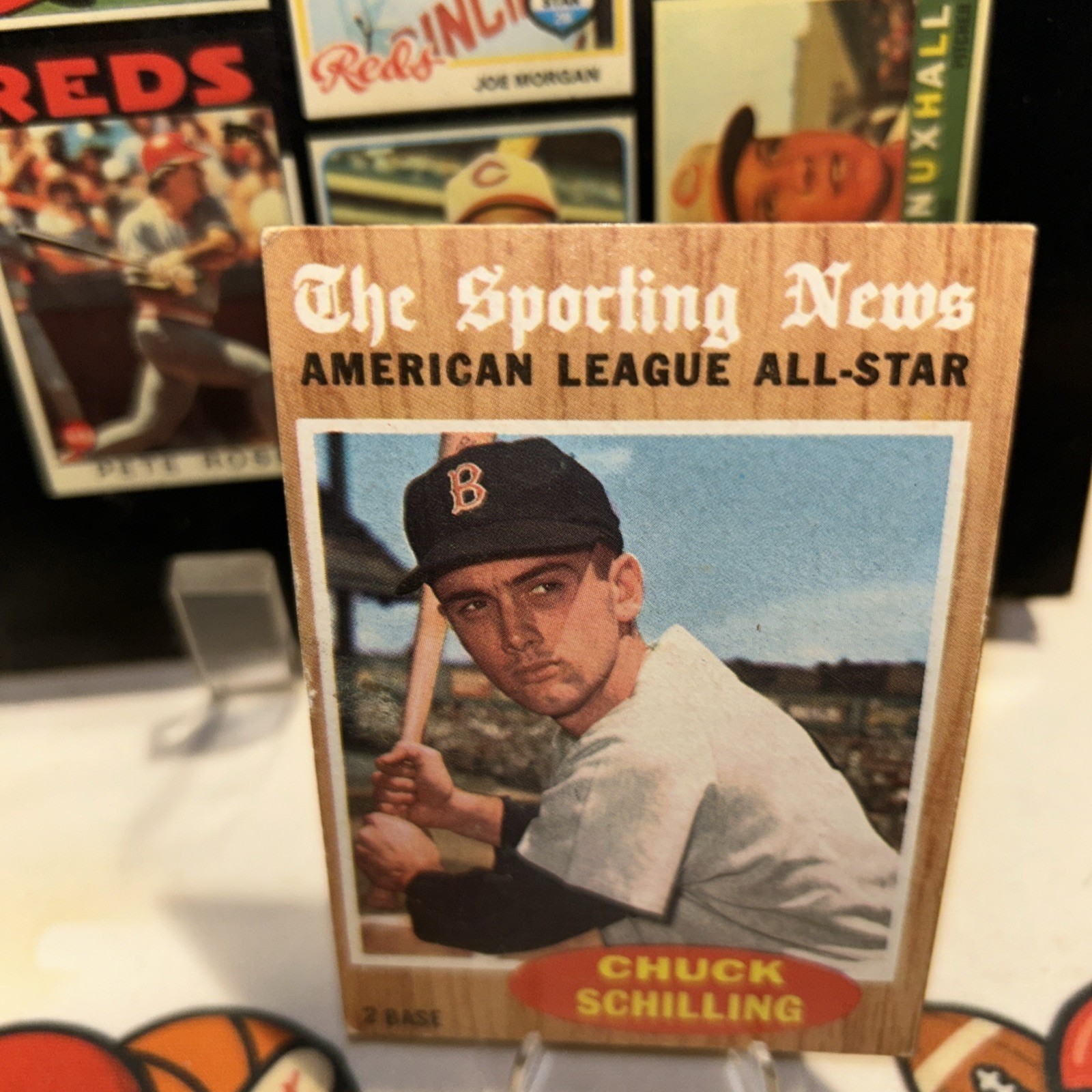 1962 Topps #467 Chuck Schilling Red Sox Sporting News All Star (EX)