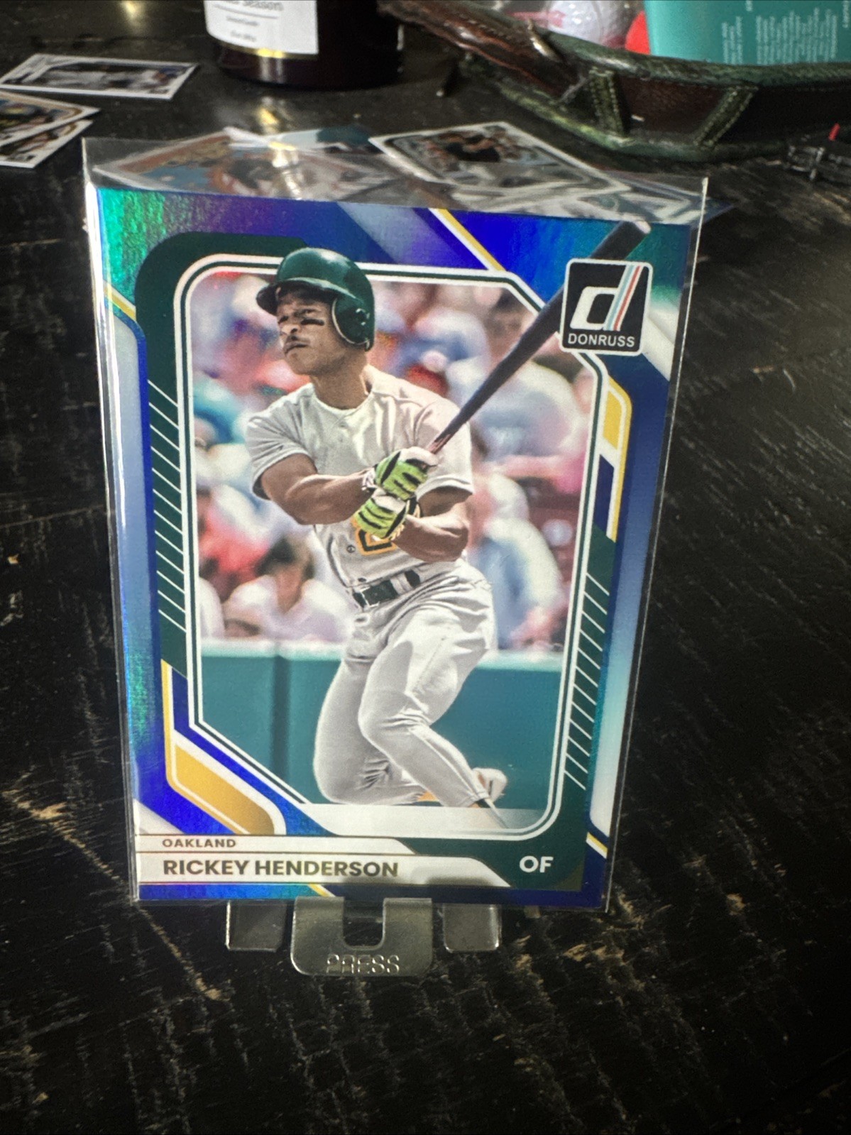 2026 Panini Donruss Baseball Rickey Henderson Blue Foil /149- Athletics