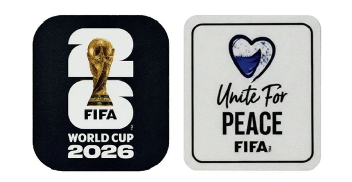 FIFA 2026 World Cup Unite For Peace Patch Football Soccer