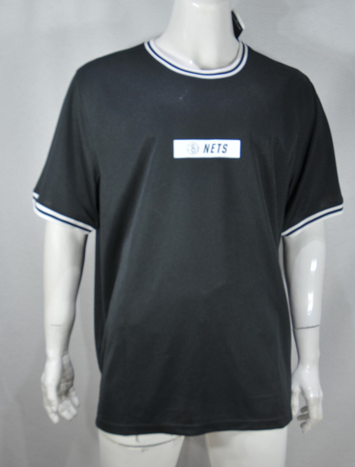 Brooklyn NETS Nike NBA Men’s T shirt 2XL Officially Licensed Black NWT
