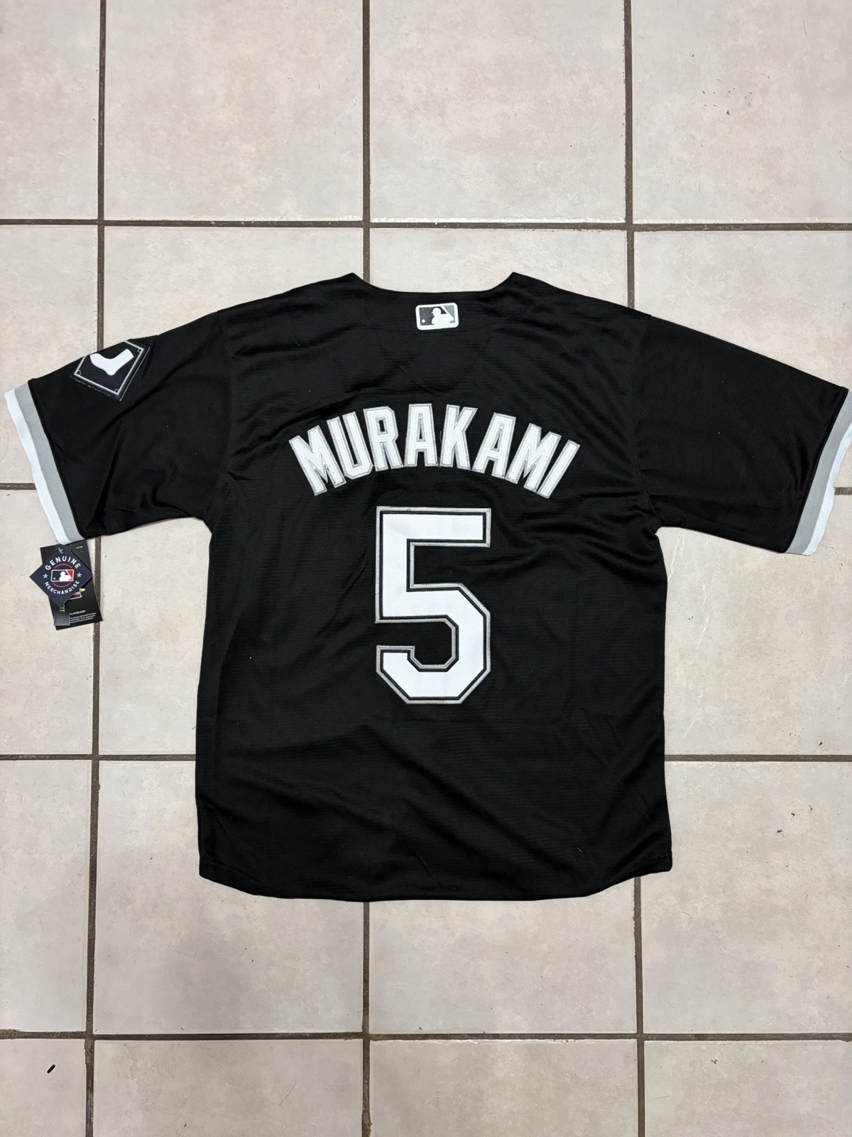 Chicago White Sox Murakami Black Stitched Jersey
