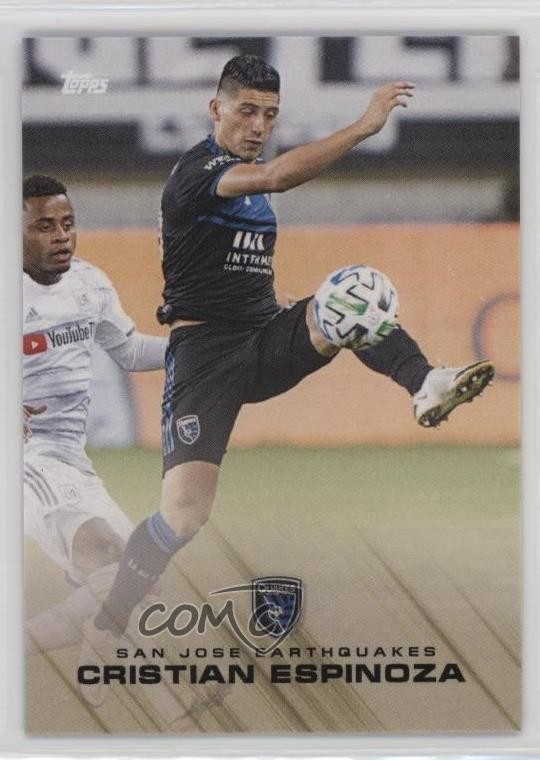 2020 Topps MLS Playoffs Cristian Espinoza #15 Rookie RC 2b6