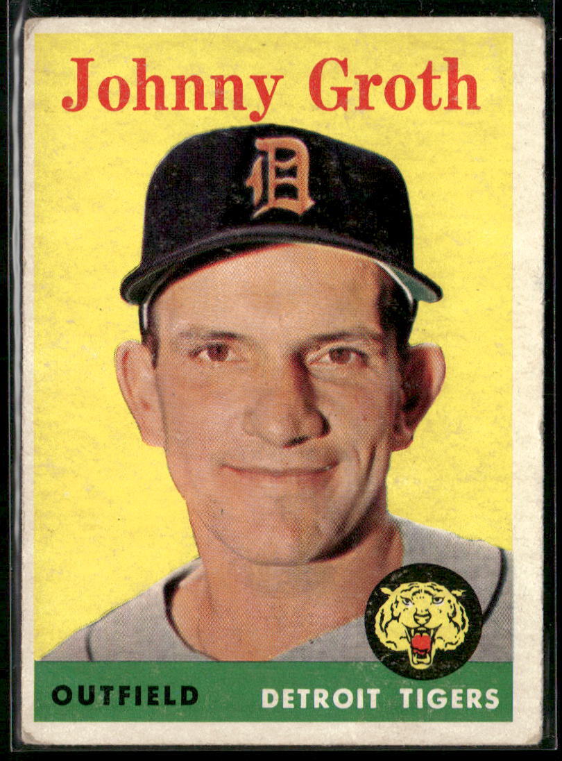 1958 Topps #262 Johnny Groth – Very Good 3002977