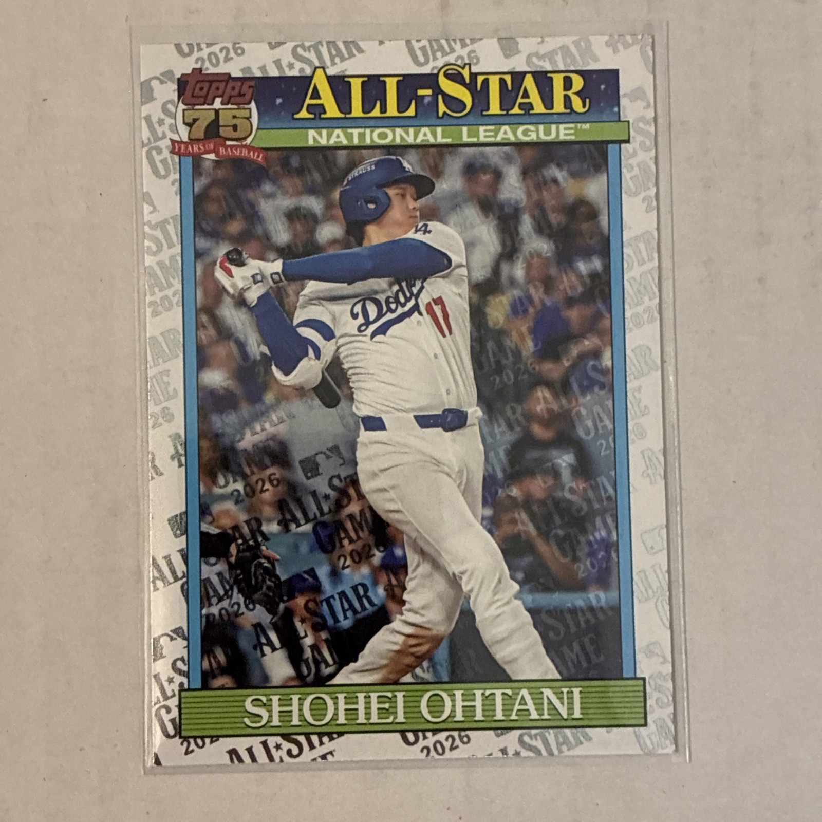 2026 Topps Series 2 SHOHEI OHTANI 1991 All Star Game Parallel Foil #91AS-50