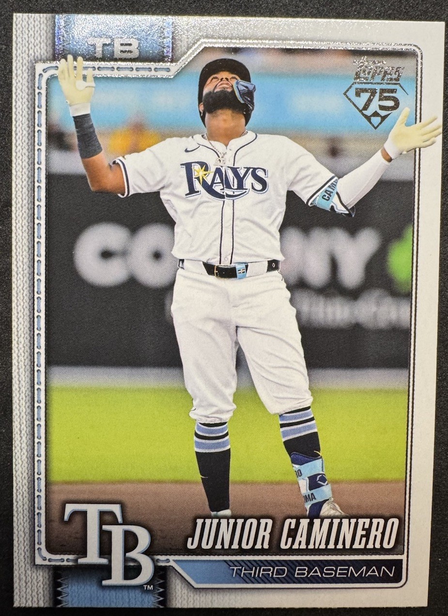 Junior Caminero 2026 Topps Series 1 #328 Topps 75