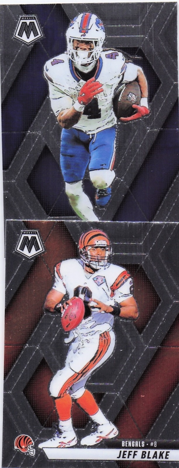 2025 Panini America, Inc. MOSAIC FOOTBALL JEFF BLAKE #201 CINCINNATI BENGALS