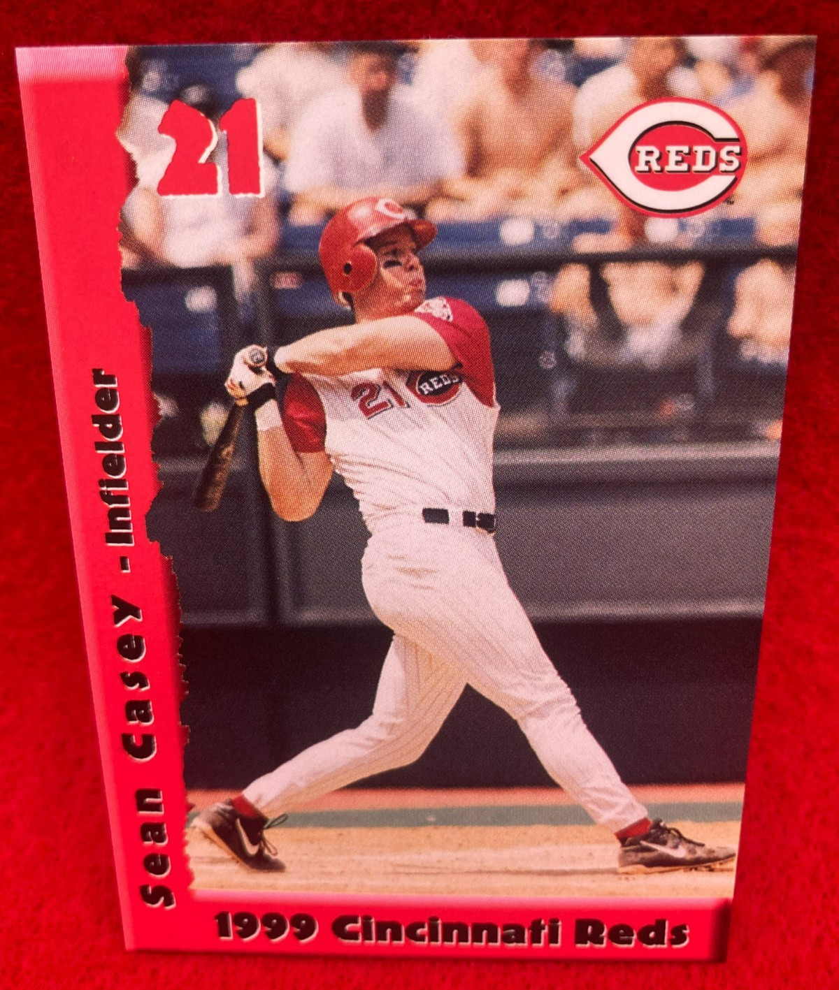 Sean Casey 1999 Kahns Cincinnati Reds Card SGA Team Issued
