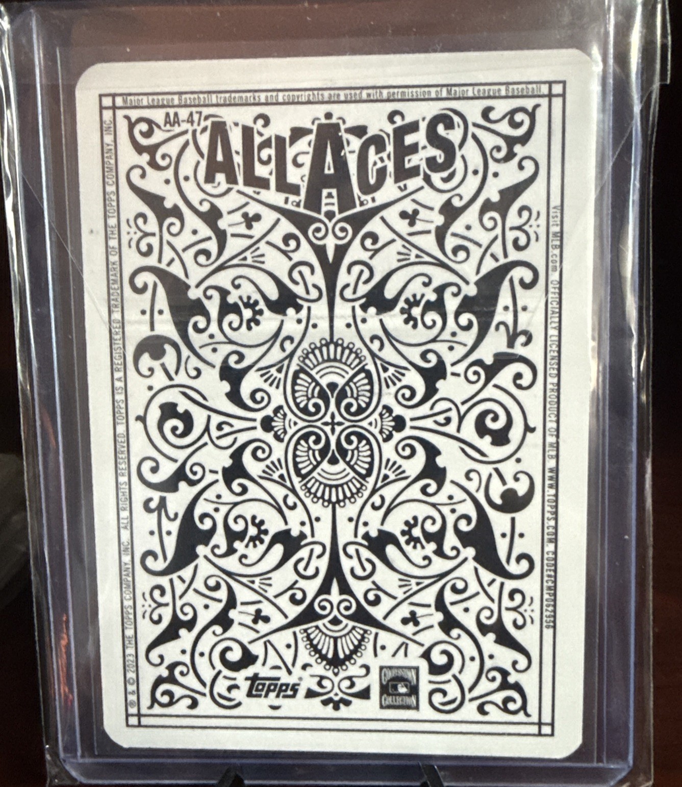 2023 Topps Series 2 All Aces Randy Johnson #AA-47 Black /299