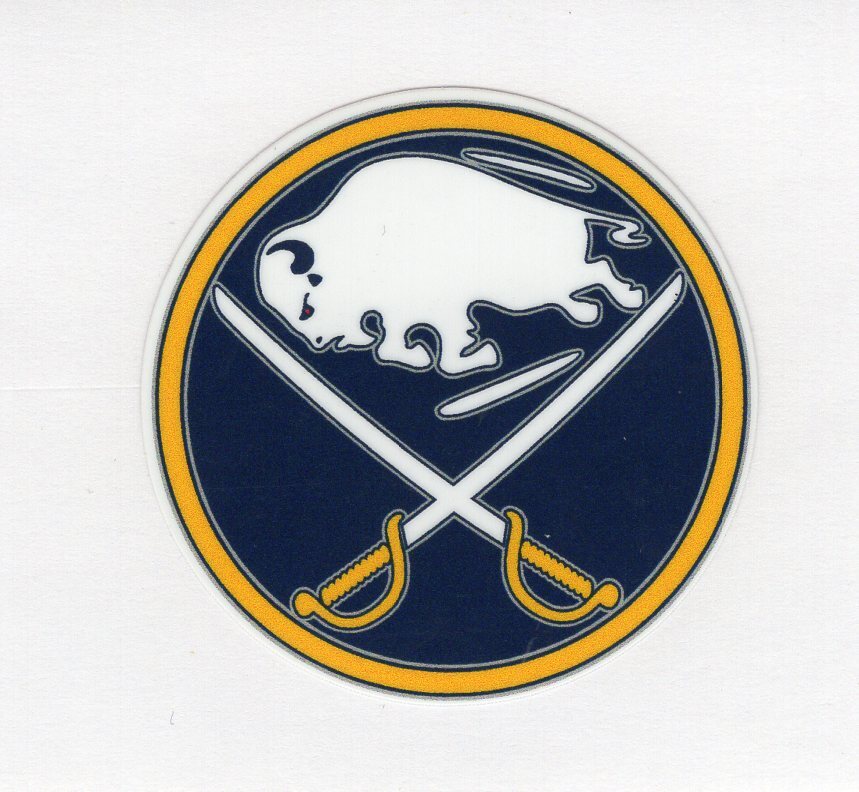 Buffalo Sabres Decal Helmet Hard Hat Window Laptop up to 14″ FREE TRACKING