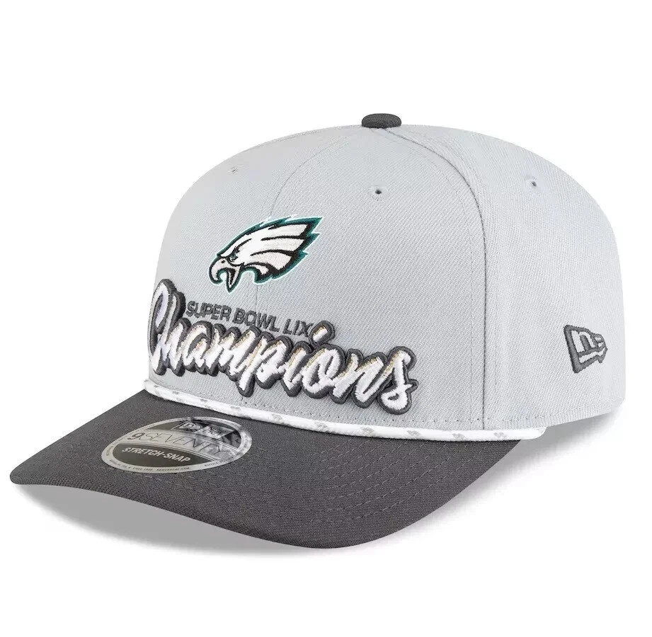 New Eagles Era Super Bowl 59 LIX Champions 9SEVENTY Hat Philadelphia