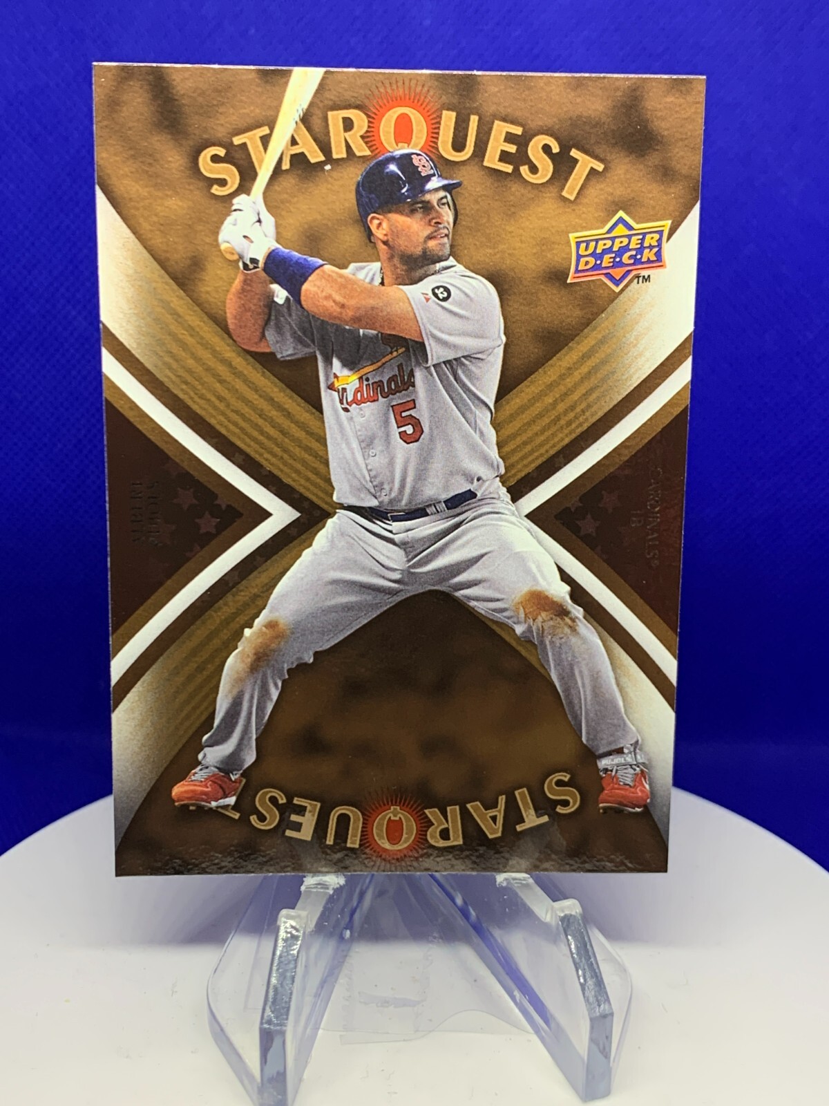 2008 Upper Deck First Edition StarQuest #SQ32 Albert Pujols~UN-COMMON