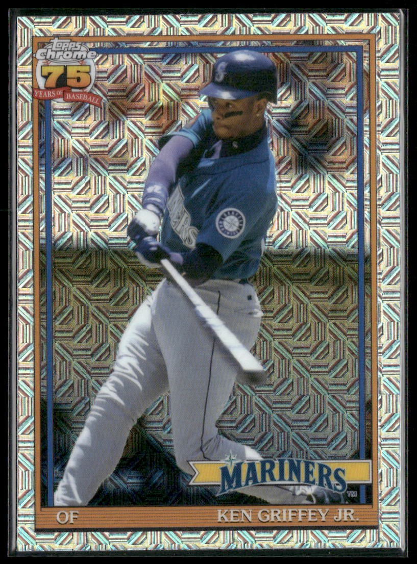 2026 Topps #91C-51 Ken Griffey Jr. 1991 Topps Baseball 35th Anniversary Chrome