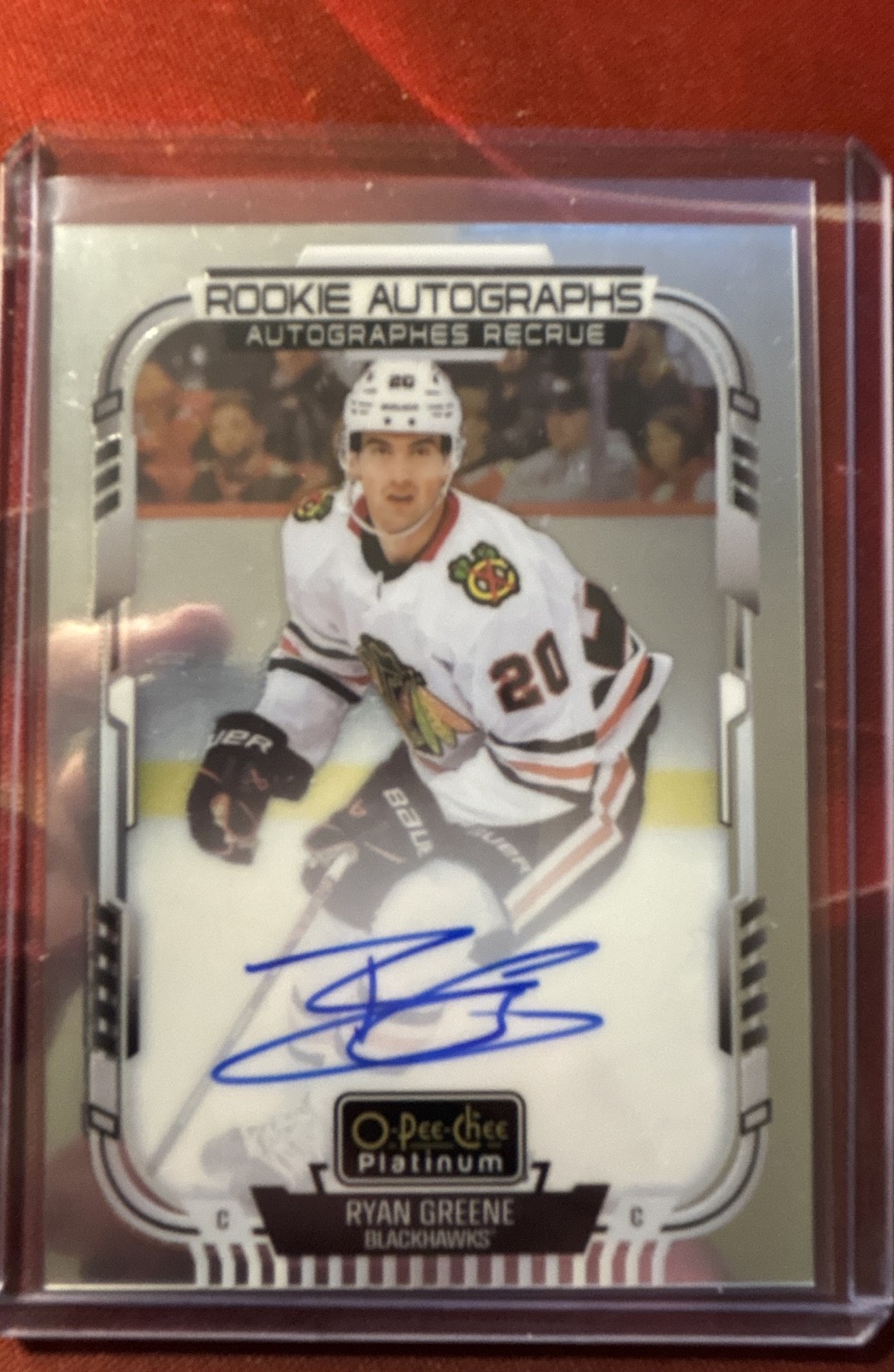 2025-26 O-Pee-Chee Platinum – Rookie Autographs Ryan Greene #R-RG (AU, RC)