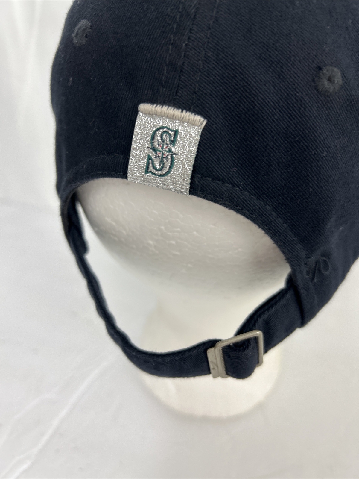 Seattle Mariners Dad Hat Nike Team Strap Back Adjustable Blue Sparkle S