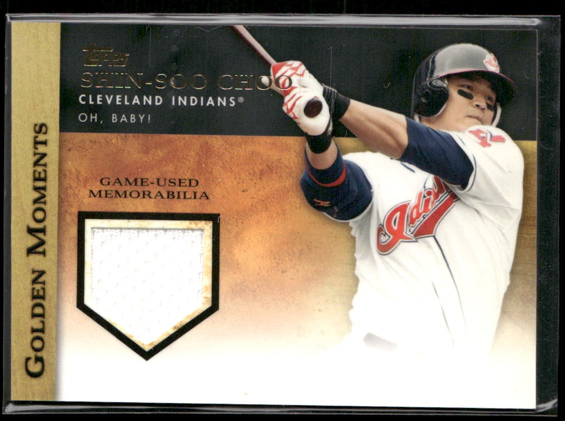 2012 Topps #GMR-SC Shin-Soo Choo Golden Moments Relics
