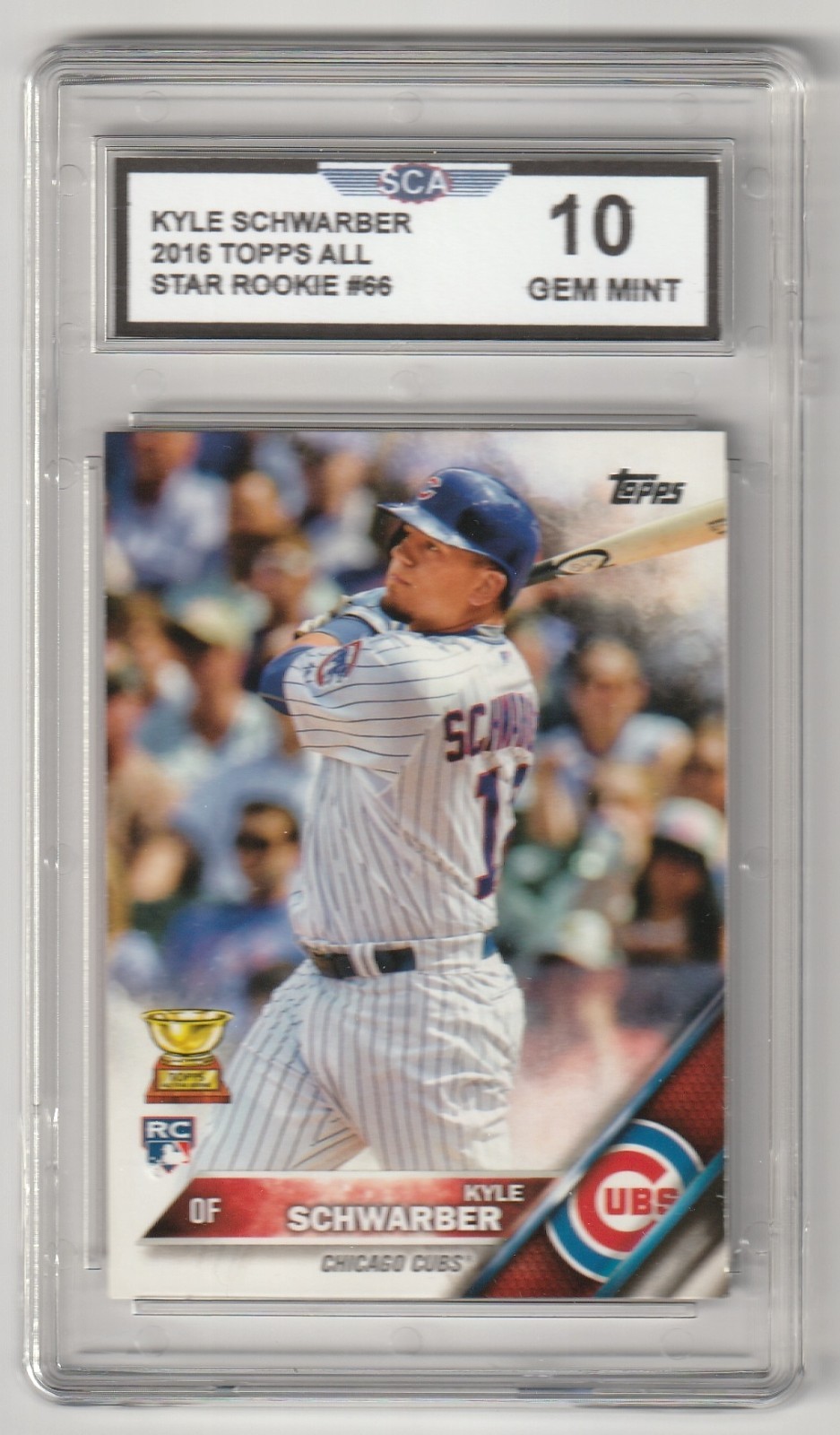 2016 TOPPS ALL STAR KYLE SCHWARBER ROOKIE BASEBALL CARD PHILADELPHIA PHILLIES C