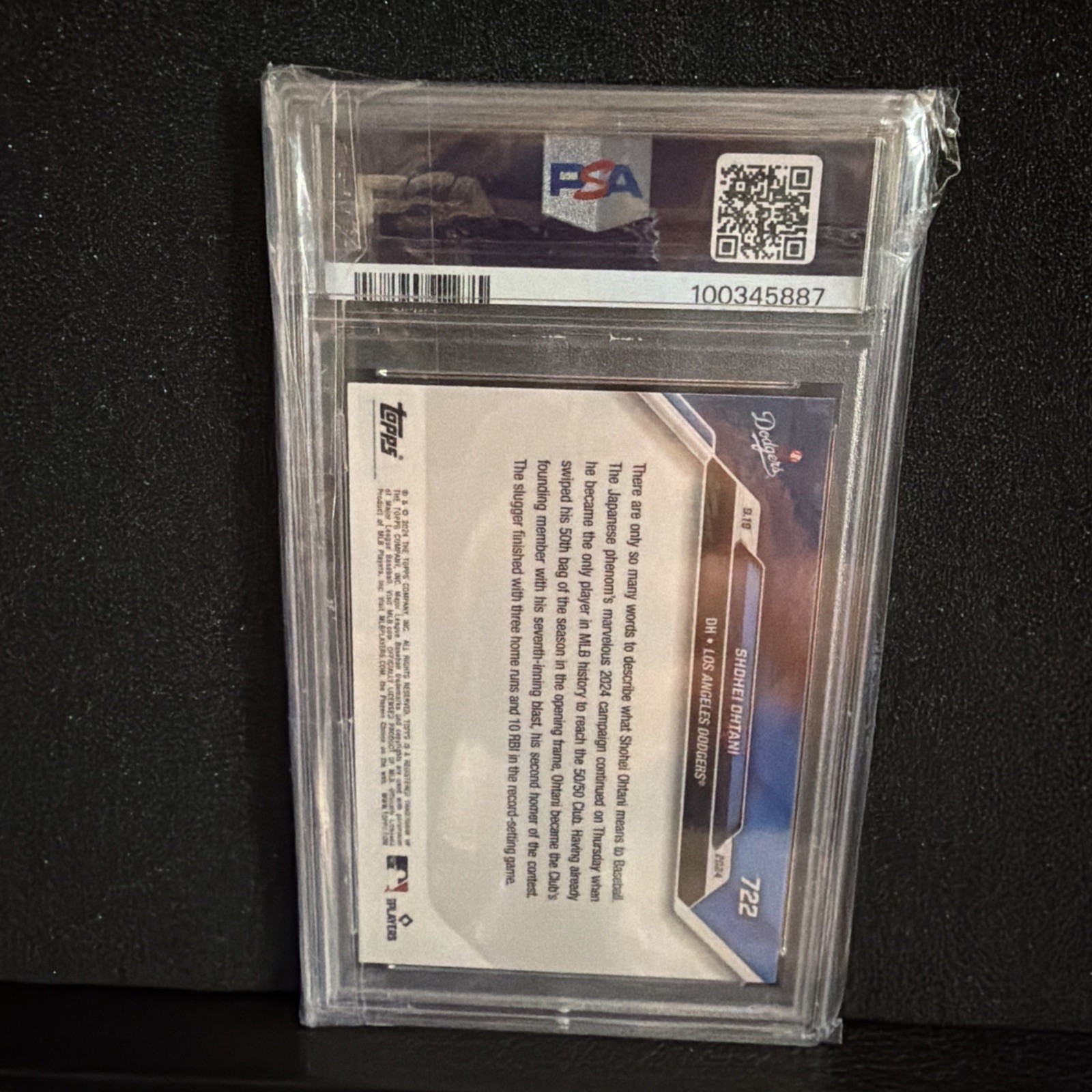 2024 Topps Now – Shohei Ohtani #722 /653737