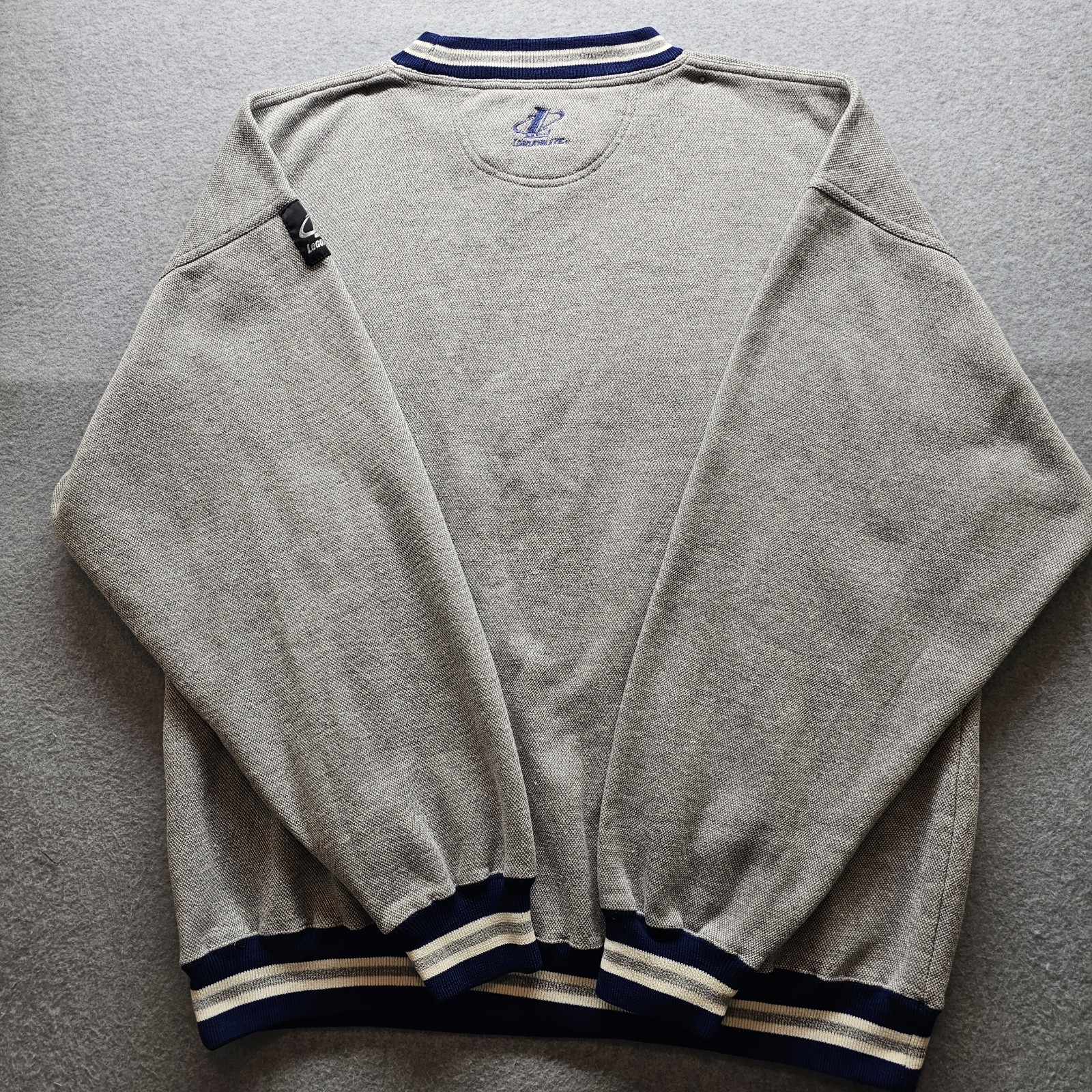 Dallas Cowboys Authentic NFL Pro Line Varsity Sweater Mens XL Embroidered VTG