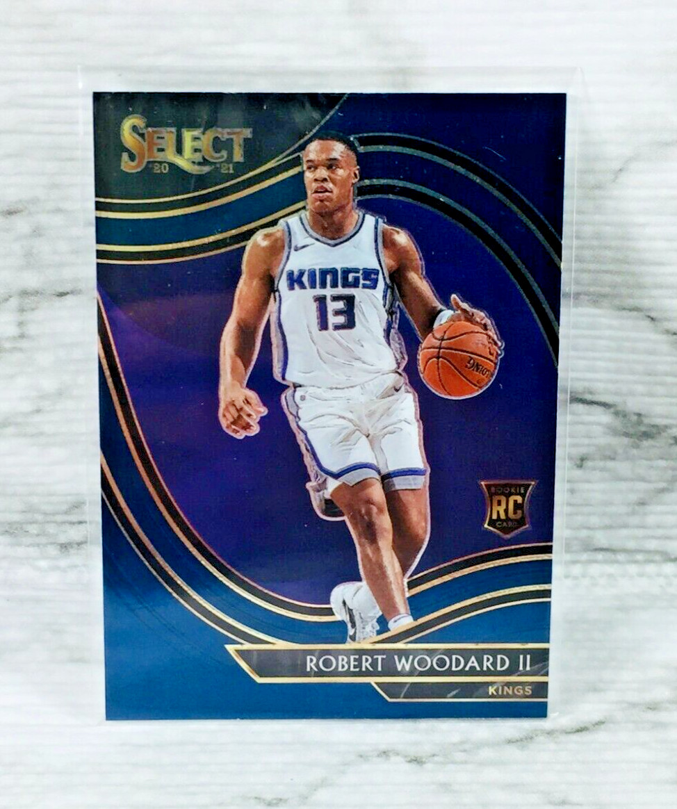 2020-21 Panini Select #264 ROBERT WOODARD II Courtside RC Rookie Card KINGS!!!