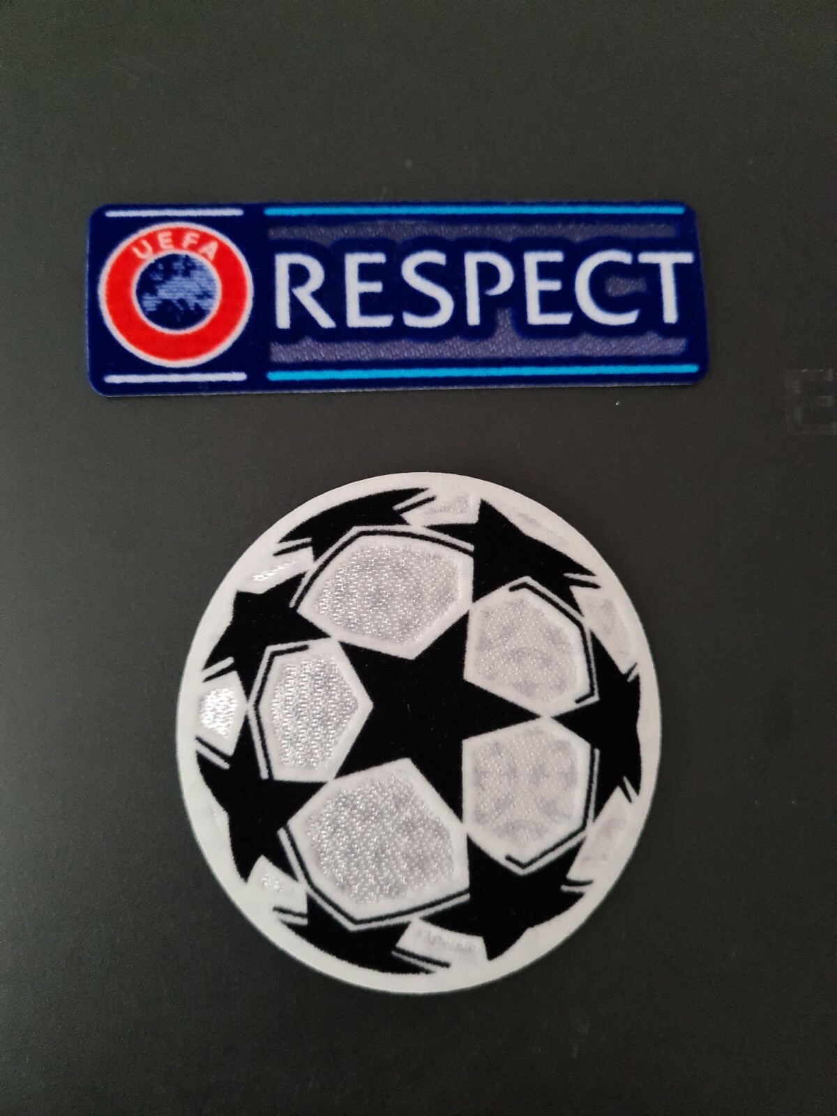 Champions League Patch Badge Set Respect Starball .. Any Team…