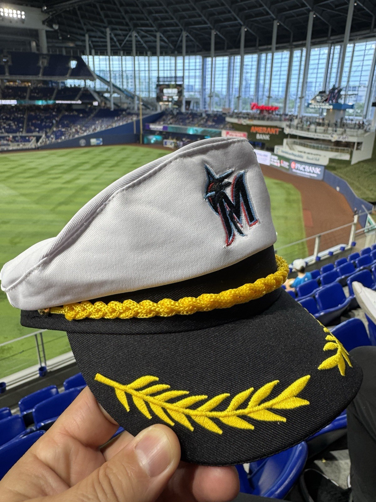 Marlins Adjustable Captains Hat Yacht Rock Day SGA 5/3/26 Limited to 10k Rare