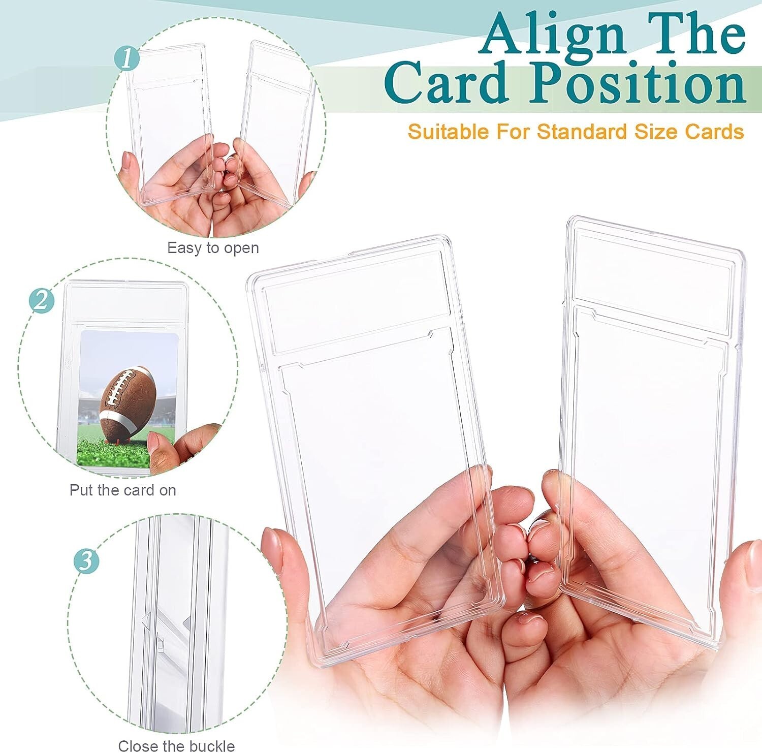 Empty Graded Card Holder PSA Style Slab for Trading Sports Cards Protector Case