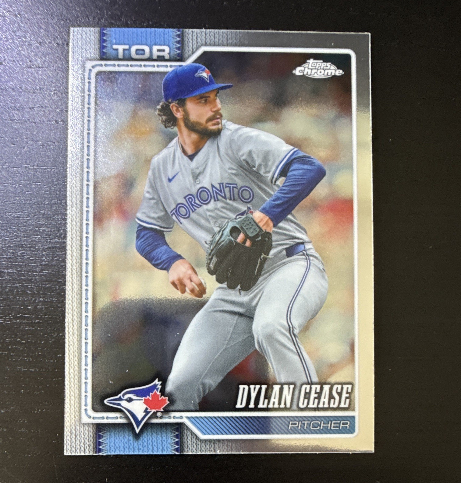 Topps Chrome 2026 Dylan Cease Toronto Blue Jays #208 Chrome Baseball Card