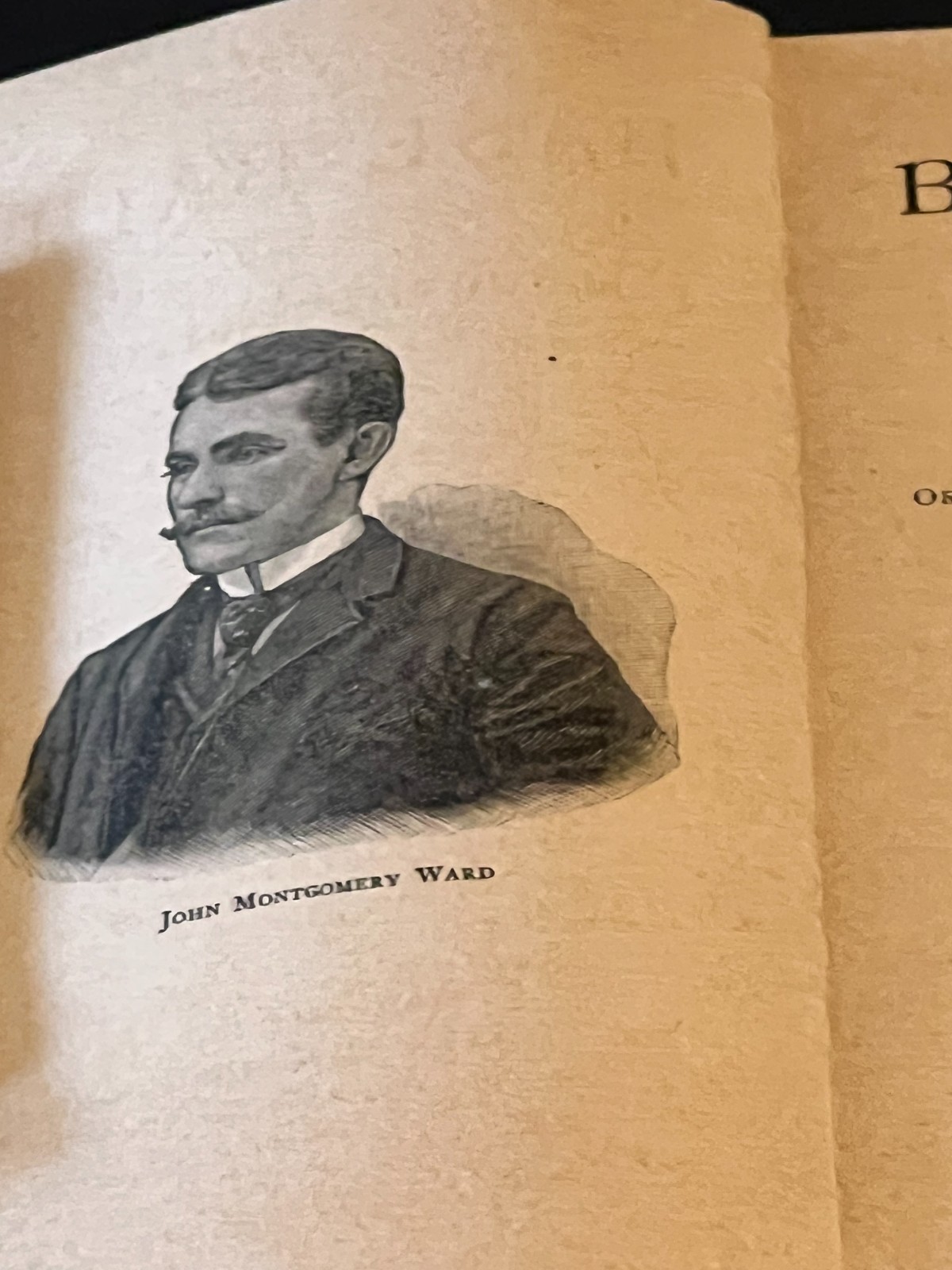 1888 John Montgomery Ward book- “Baseball-How to Become a Player”- 1st Edition