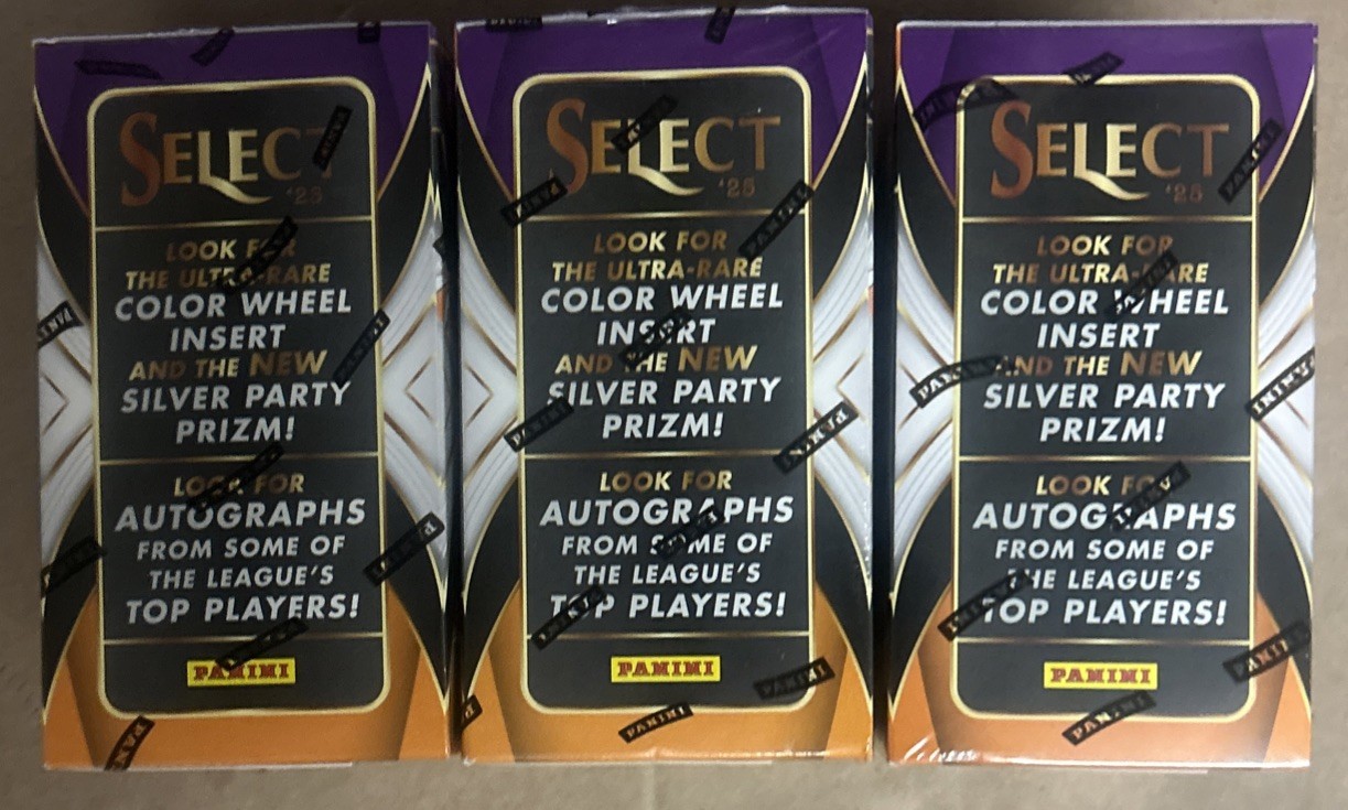2025 Panini Select WNBA Basketball (3) Blaster Boxes BRAND NEW FACTORY SEALED