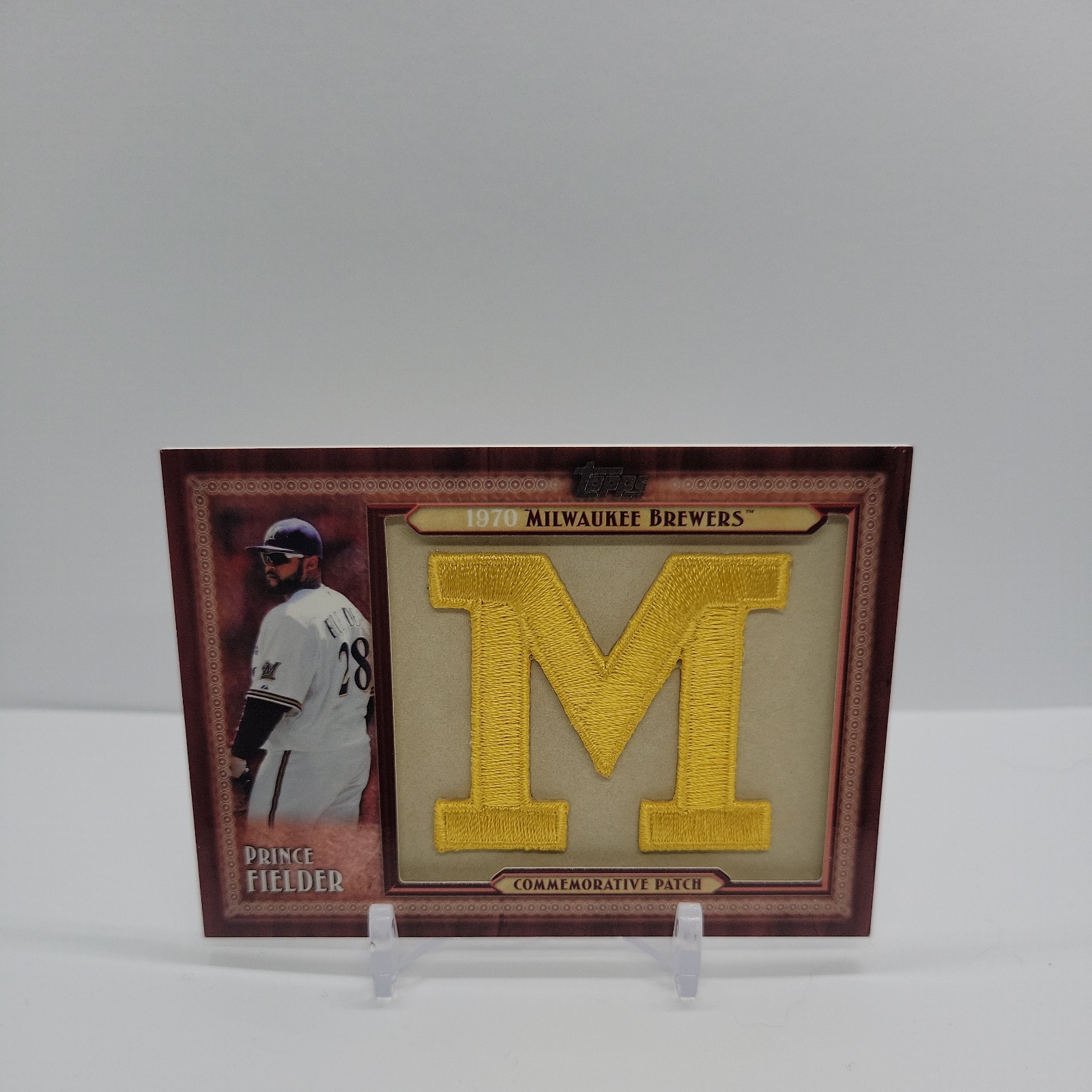 2011 Topps – Throwback Manufactured Patch Series 2 Prince Fielder #TLMP-PF