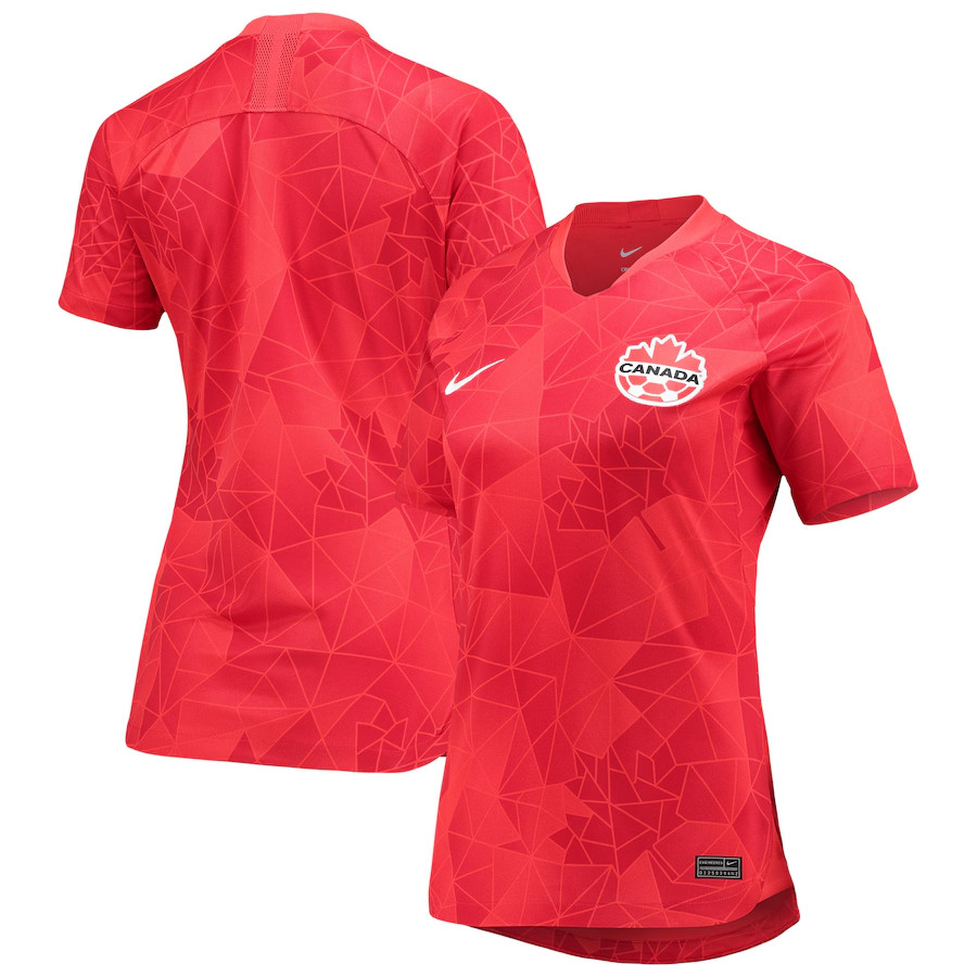 NEW Original Canada Women’s National Team Nike Women’s Home Replica Jersey – Red
