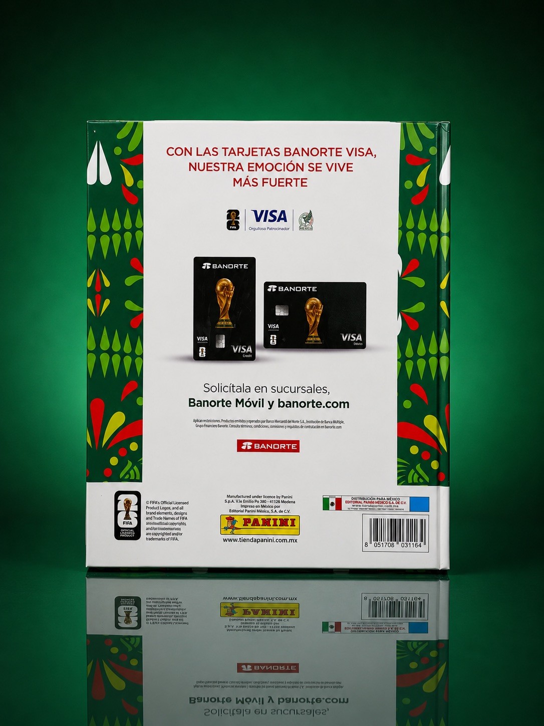 Panini FIFA World Cup 2026 Mexico Edition Hardcover Album Sealed USA Seller NEW
