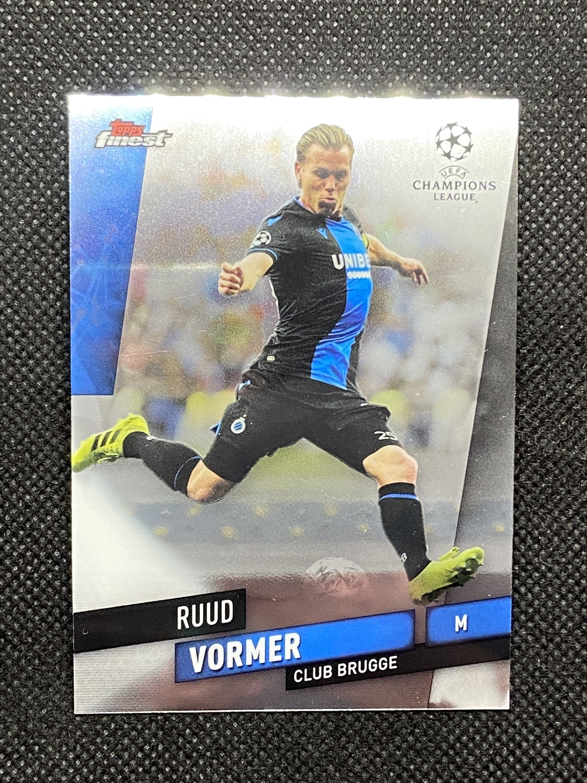 2019-20 Topps Finest UEFA Champions League Ruud Vormer Club Brugge KV #9